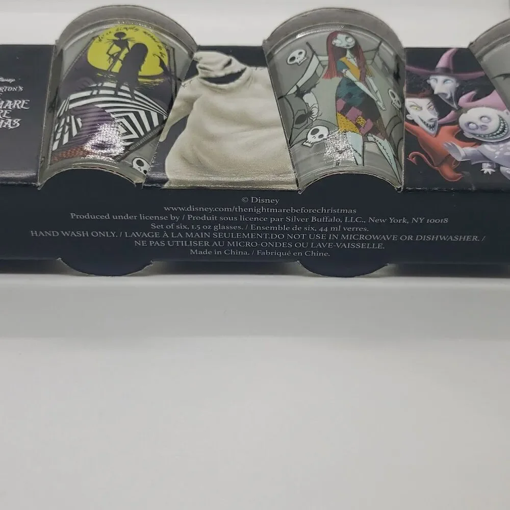 Nightmare Before Christmas Glassware set